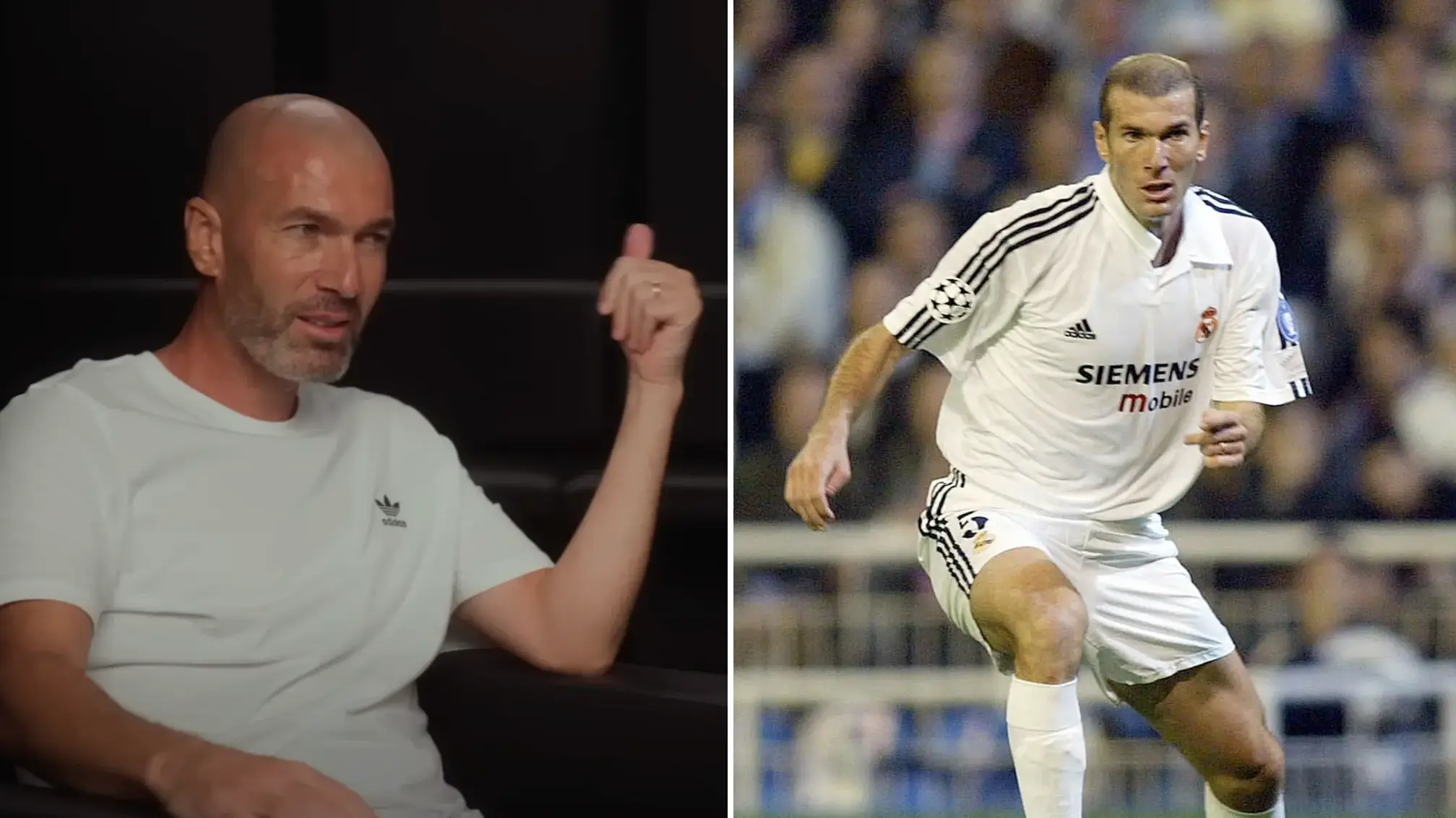 Zinedine Zidane names the best stadium he ever played at during his career