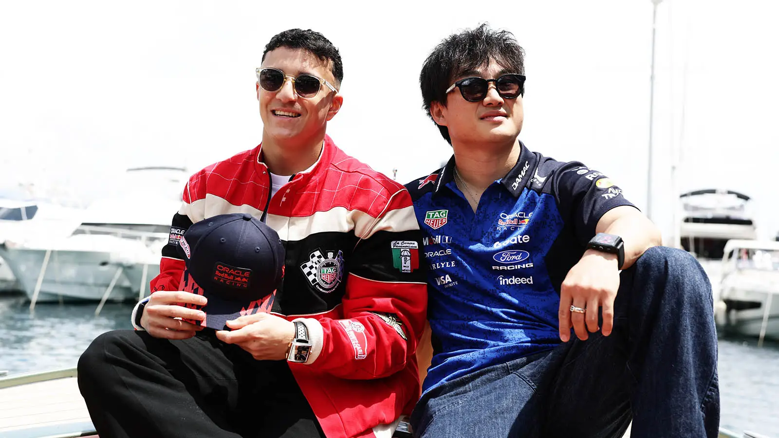 Isack Hadjar has replaced Yuki Tsunoda at Red Bull this season (Image: Getty)