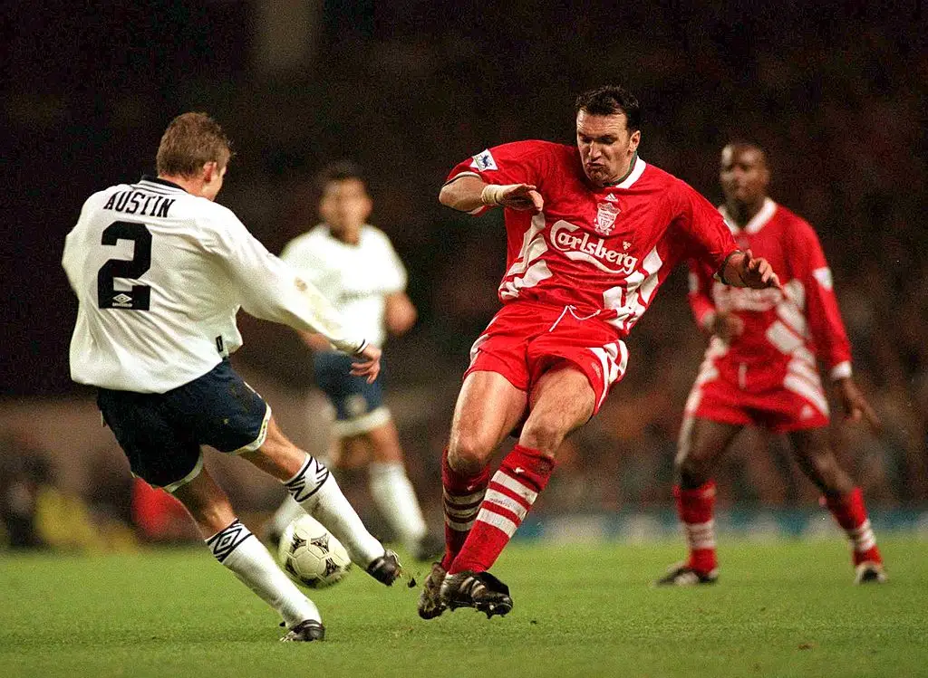 Neil 'Razor' Ruddock is widely regarded as one of the hardest men ever to play in England. (Image: Getty)