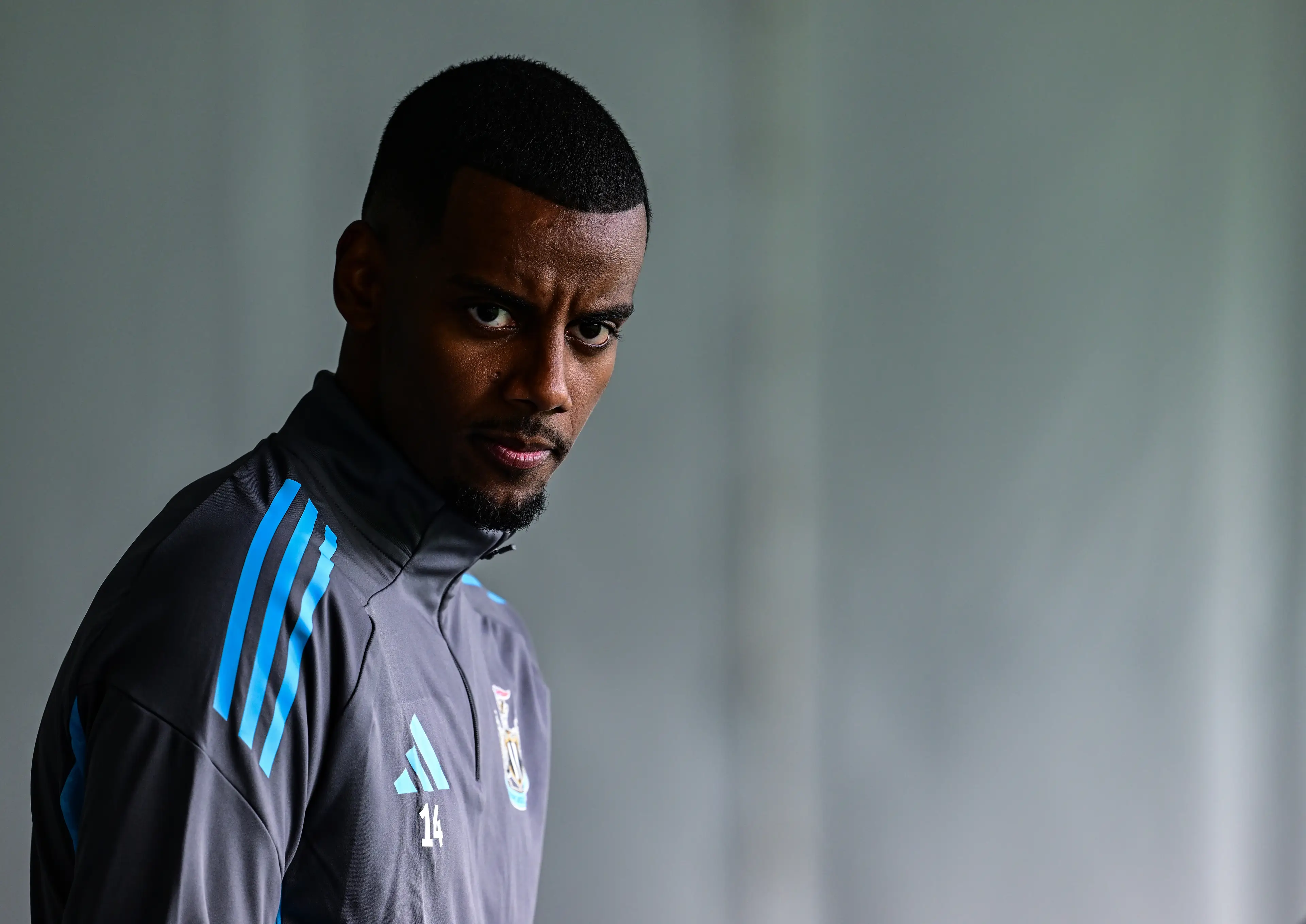 Alexander Isak wants to leave Newcastle. Image: Getty