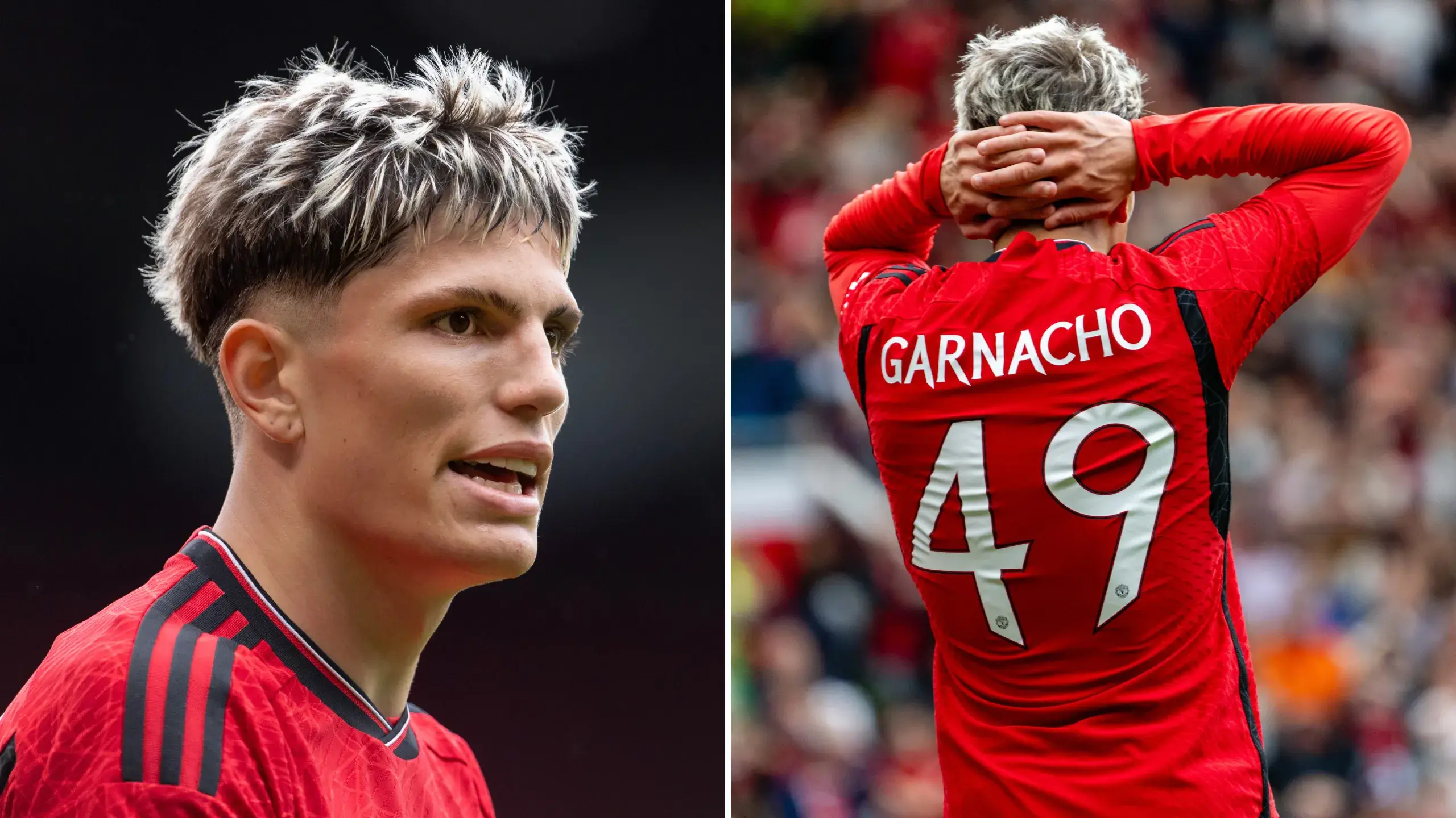 Alejandro Garnacho in line for Man United squad number change after club website clue spotted