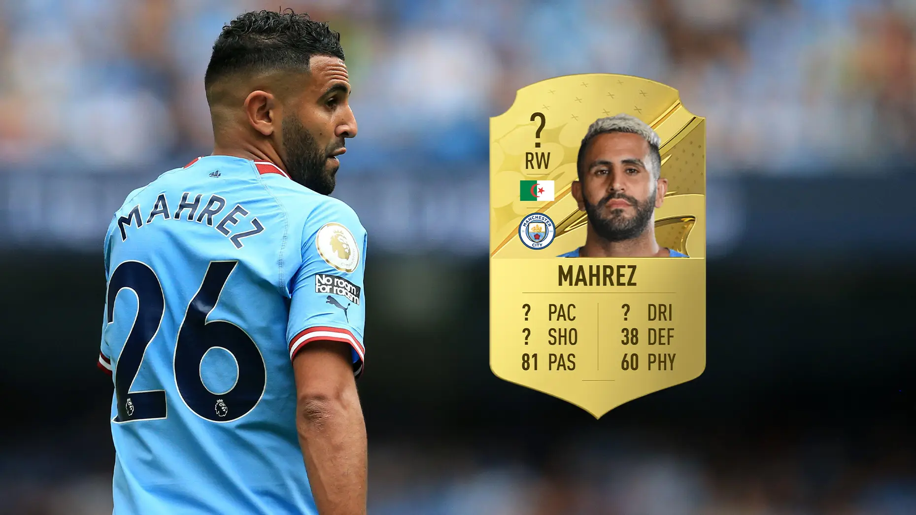 EA Sports reveal Riyad Mahrez's FIFA 23 rating - Ten Manchester City stars now confirmed