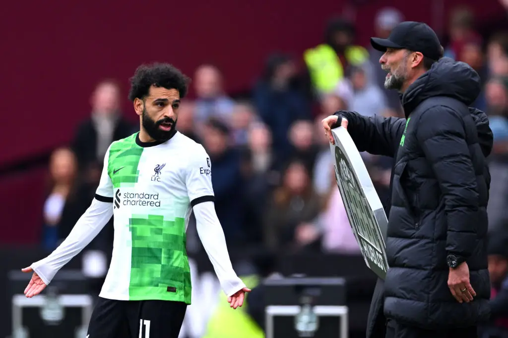 Jurgen Klopp and Mo Salah did not always get along (Credit:Getty)