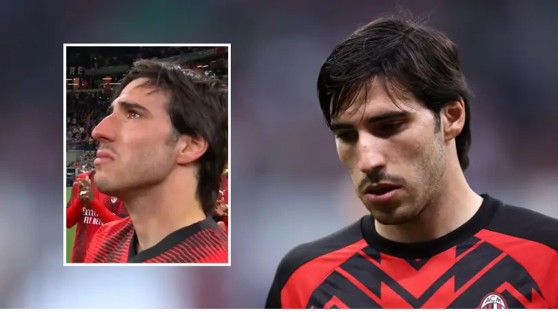 Sandro Tonali 'wanted to stay at AC Milan' and 'broke down in tears when told about move'