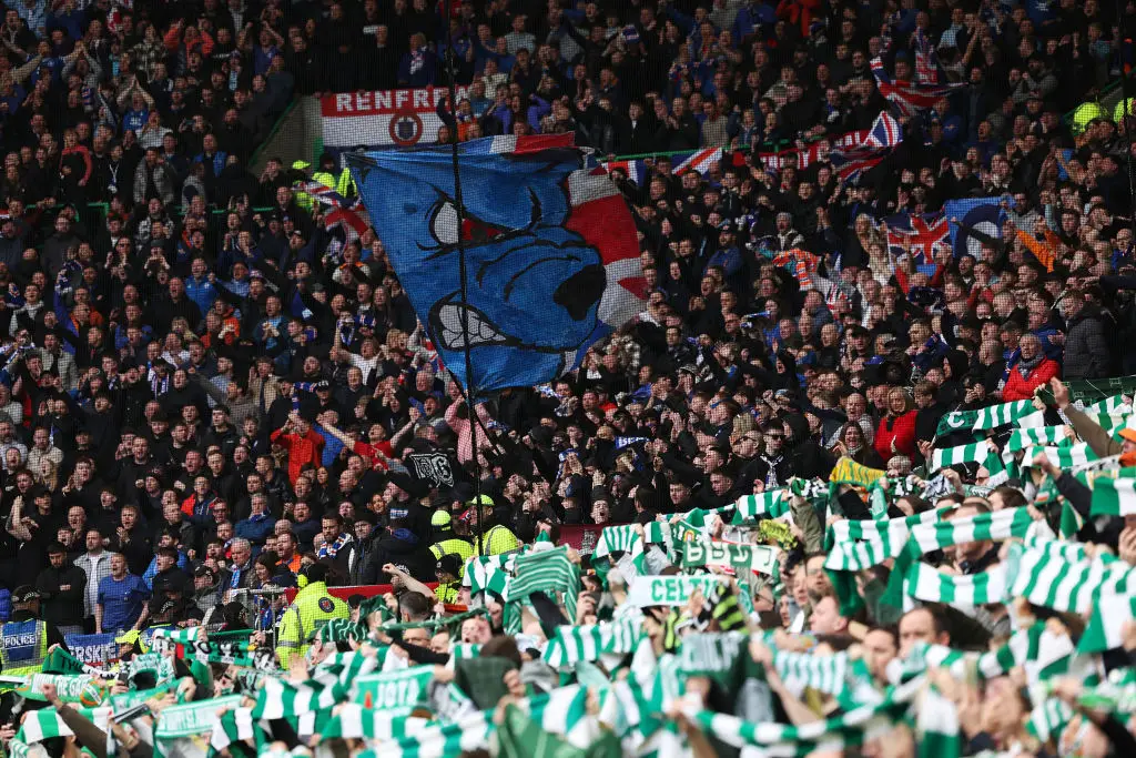 Rangers and Celtic fans (Credit:Getty)