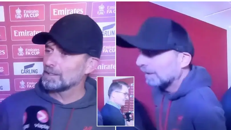 Jurgen Klopp walks out of interview with Norwegian TV after 'really disappointing' question following Man Utd defeat 