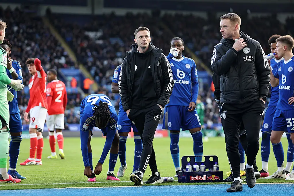 The point deduction leaves Leicester City in a battle for survival in the Championship. (Image: Plumb Images/Leicester City FC via Getty Images)