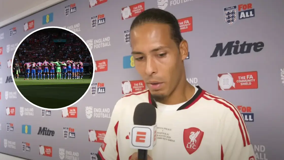 Virgil Van Dijk speaks out on cut short Diogo Jota tribute as explanation given for disturbance