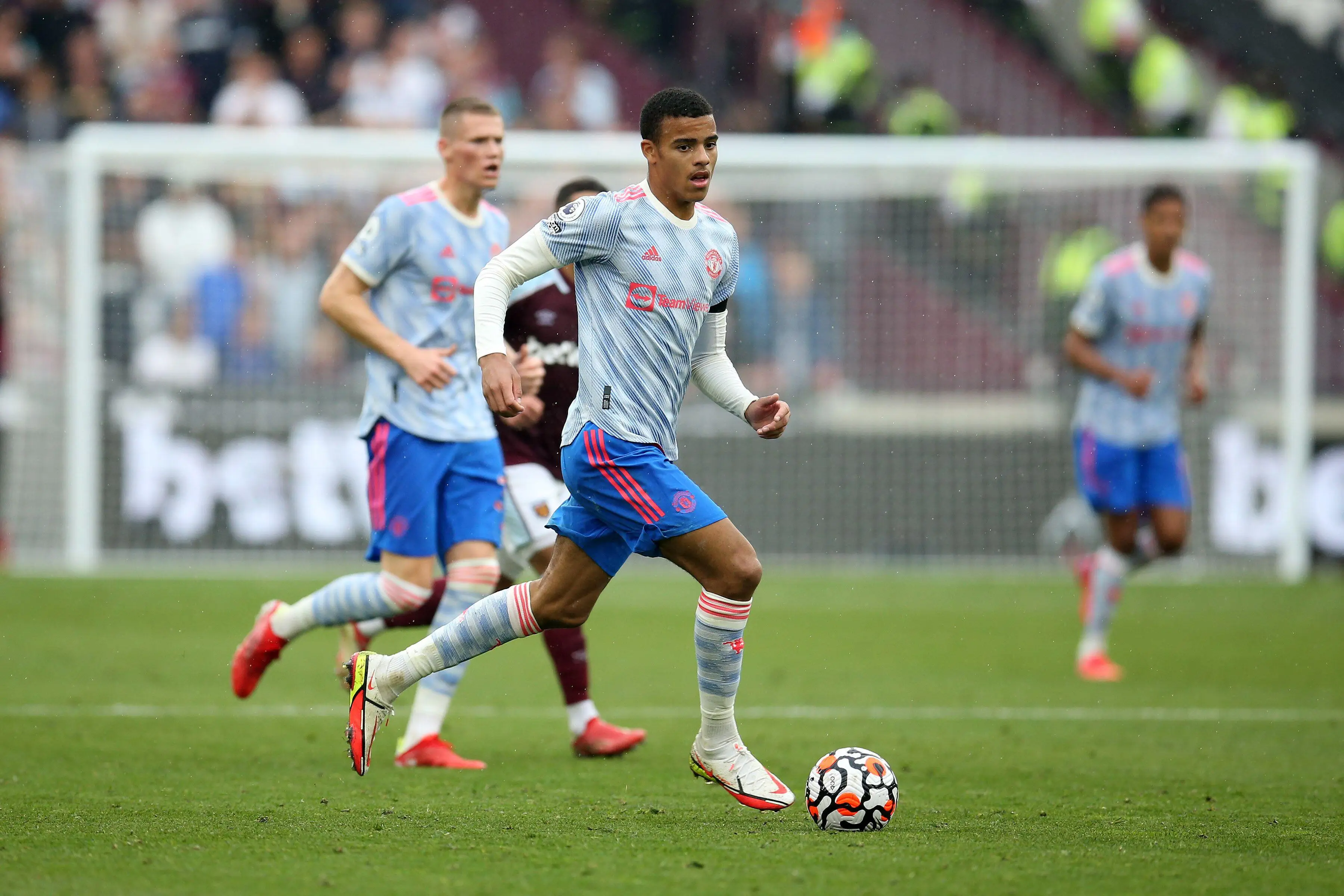 Greenwood hasn't played for United for well over a year. Image: Alamy