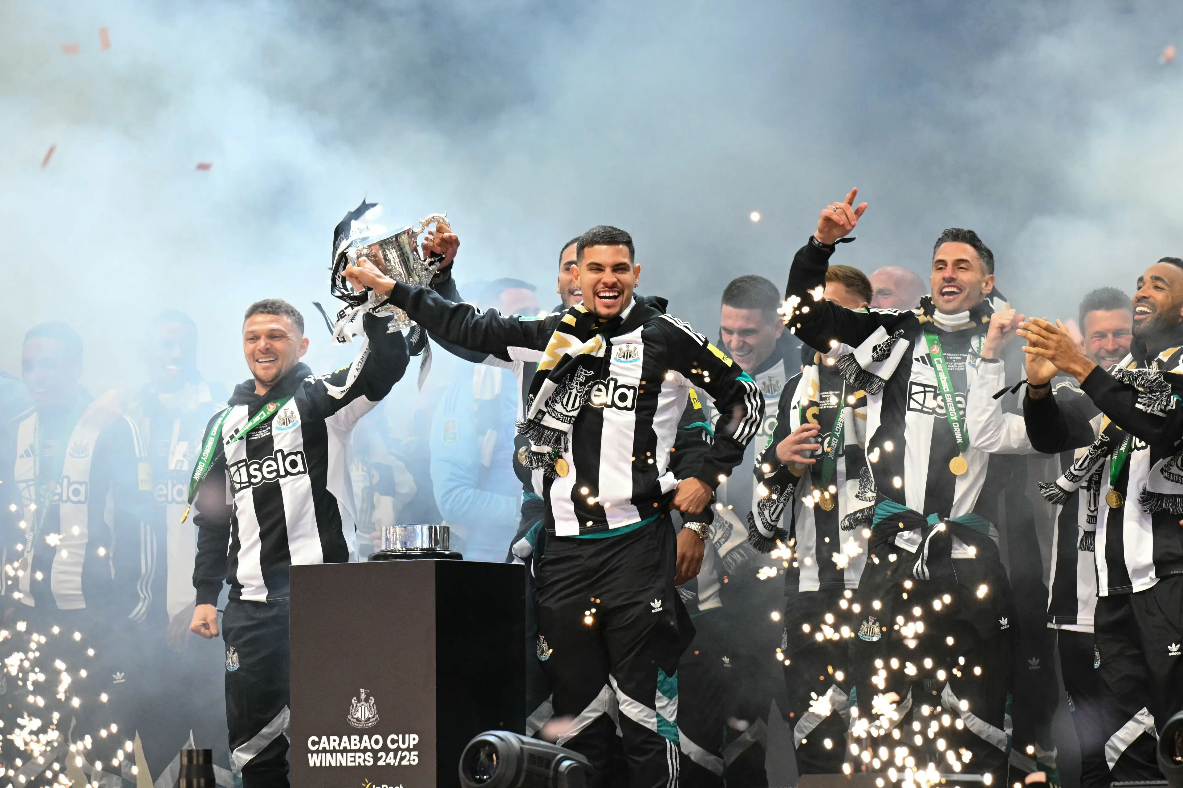 Newcastle United are the holders of the Carabao Cup. Image: Getty