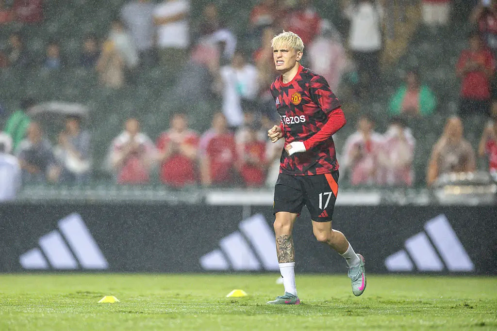 Alejandro Garnacho is linked with Chelsea (Credit:Getty)