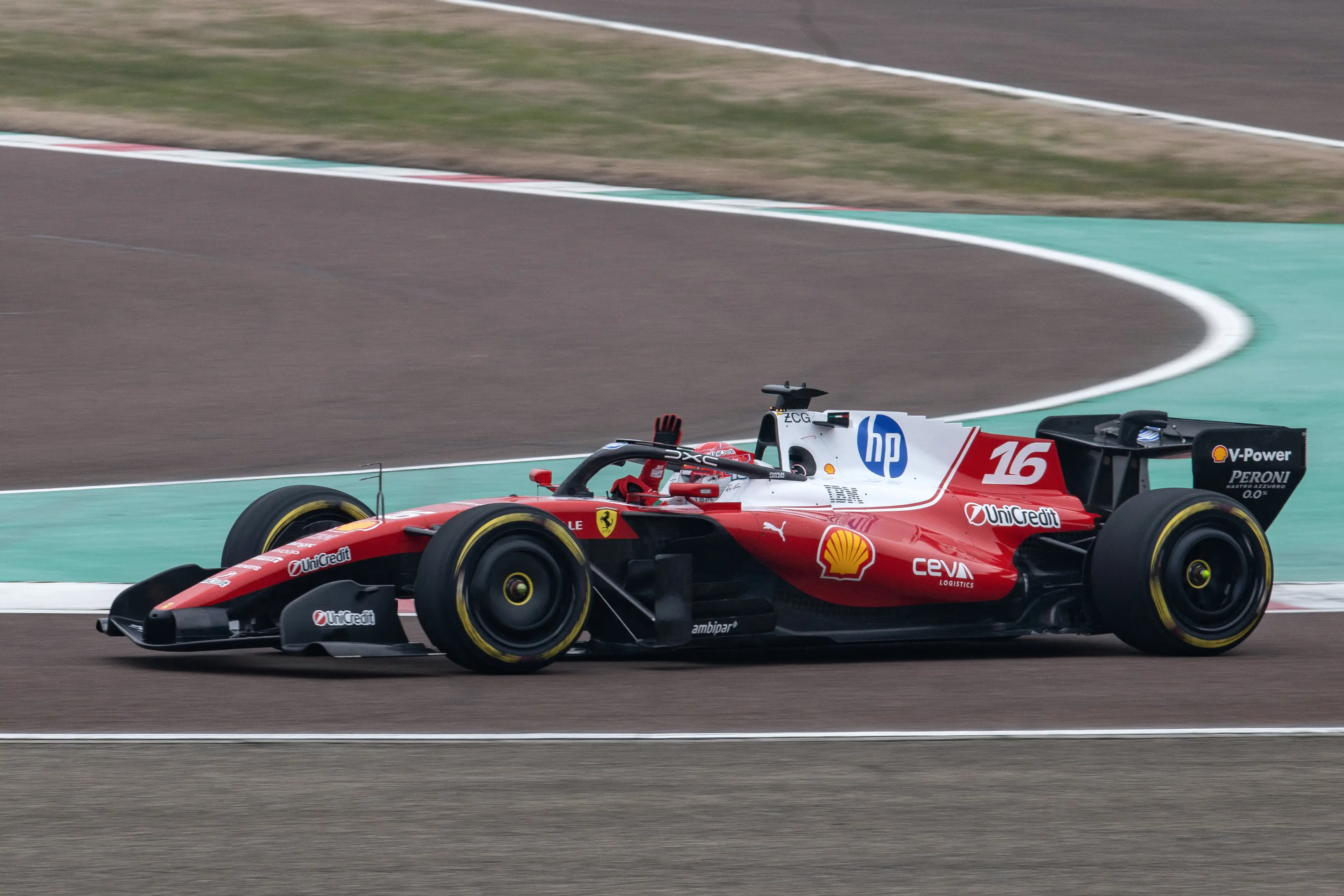 Ferrari unveiled the SF-26 on Friday morning. Image: Getty