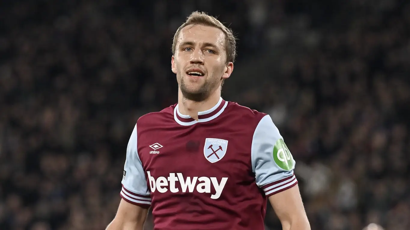 Tomas Soucek reveals touching reason he refused to do his normal West Ham goal celebration against Leicester 