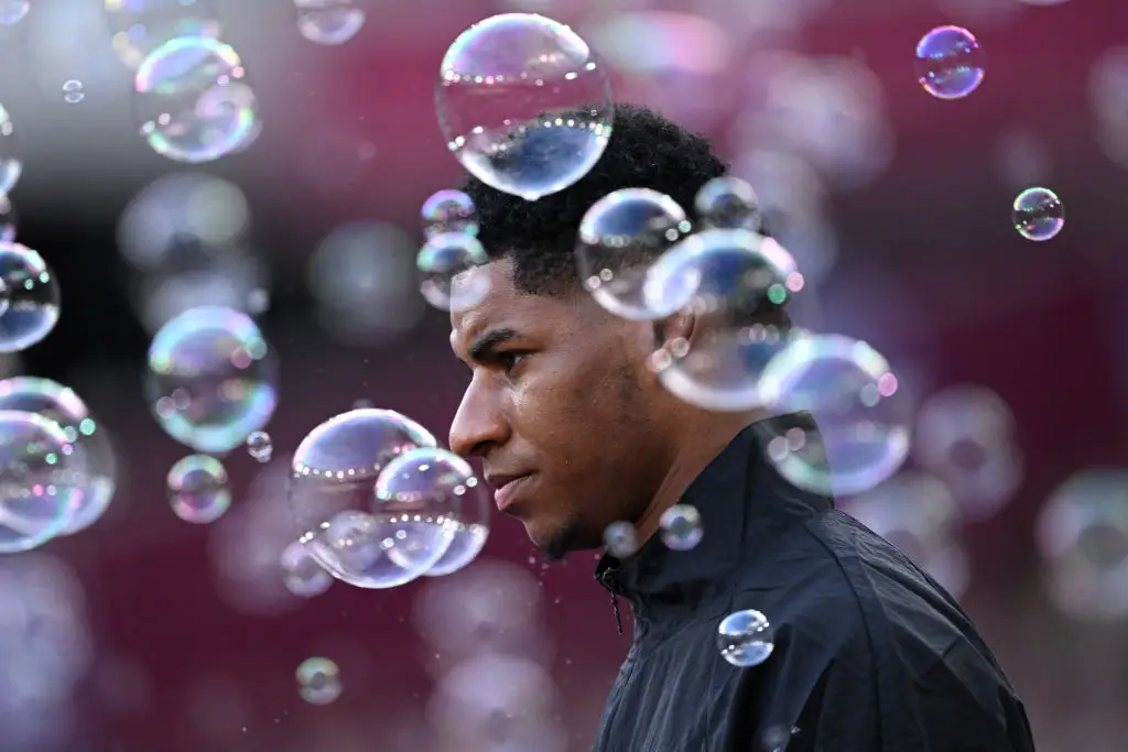 Marcus Rashford could join Premier League rivals West Ham United in January. (Image: Getty)