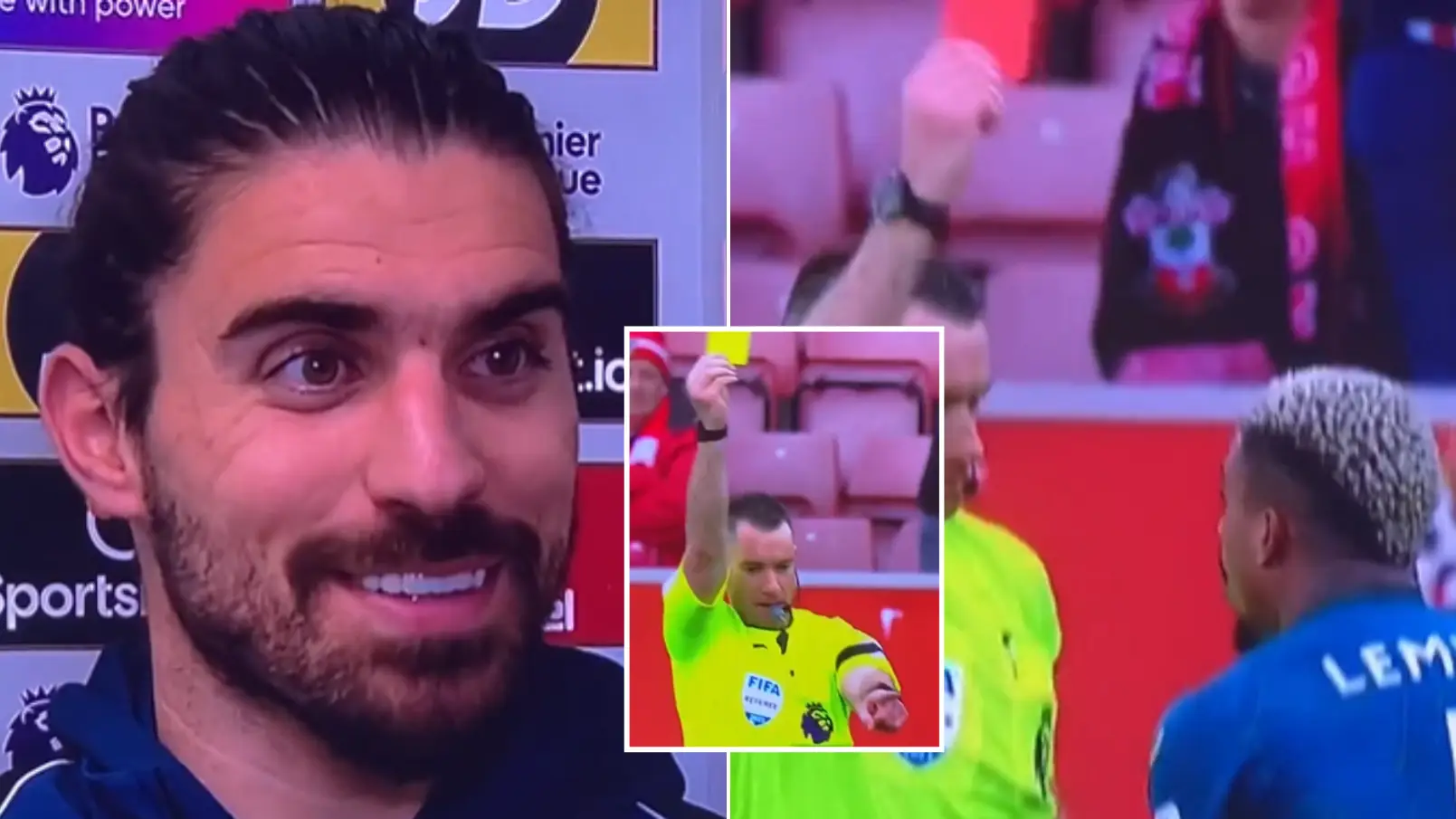 Ruben Neves reveals what referee told him after Lemina's red card, it sums up the officiating in the Premier League