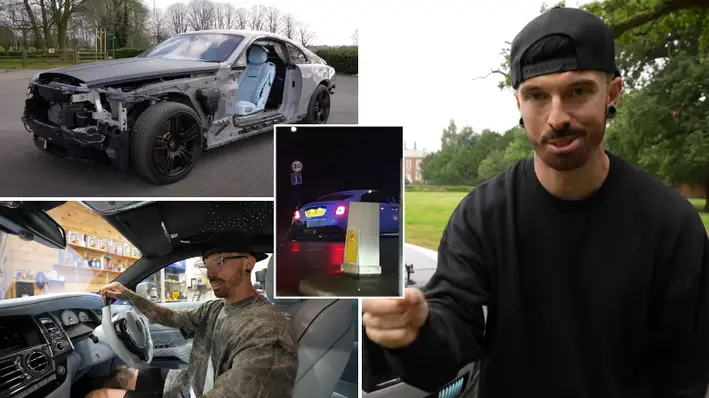 YouTuber finishes rebuilding Marcus Rashford's wrecked Rolls Royce and the footage is simply incredible