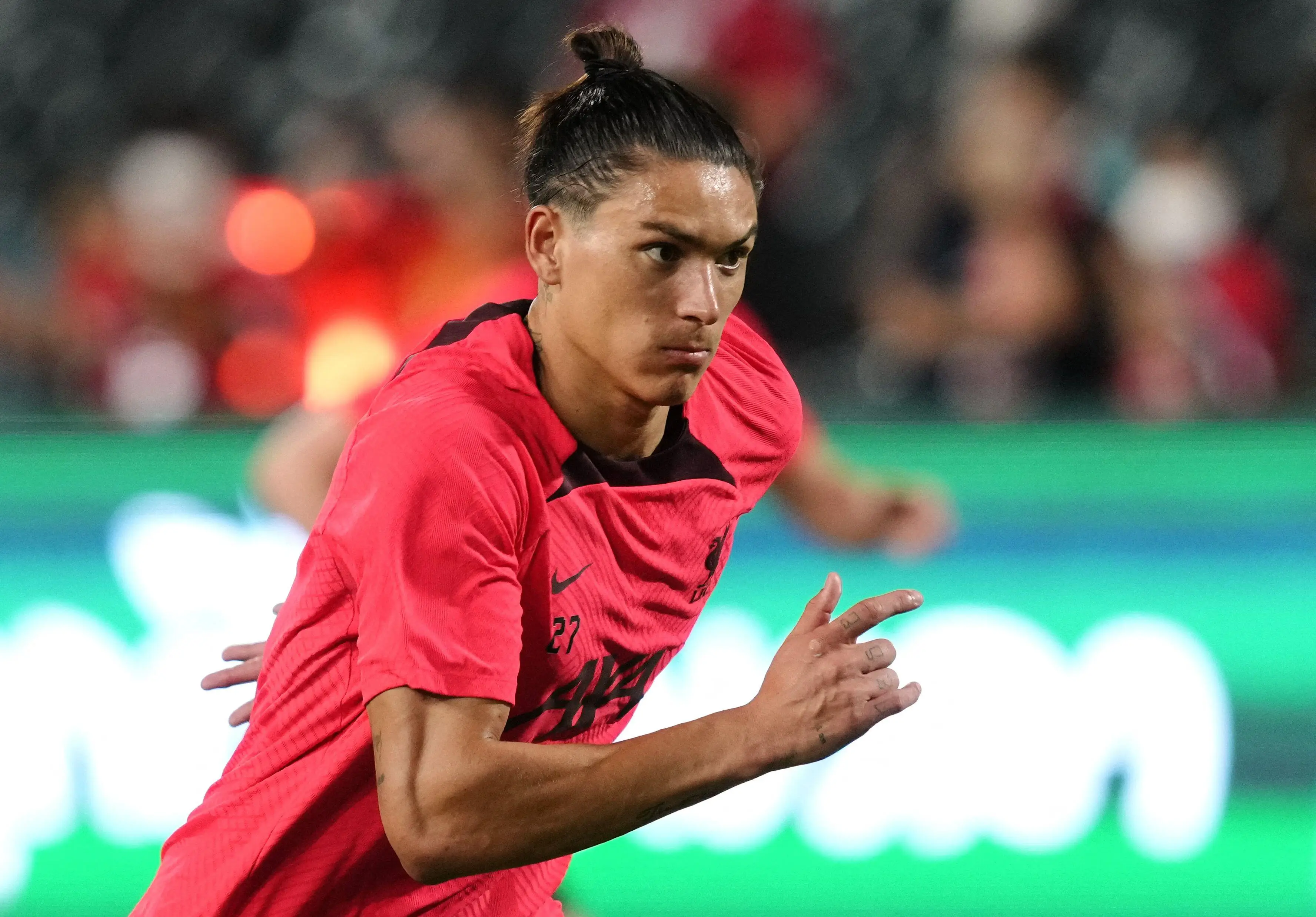 Nunez in training. Image: Alamy