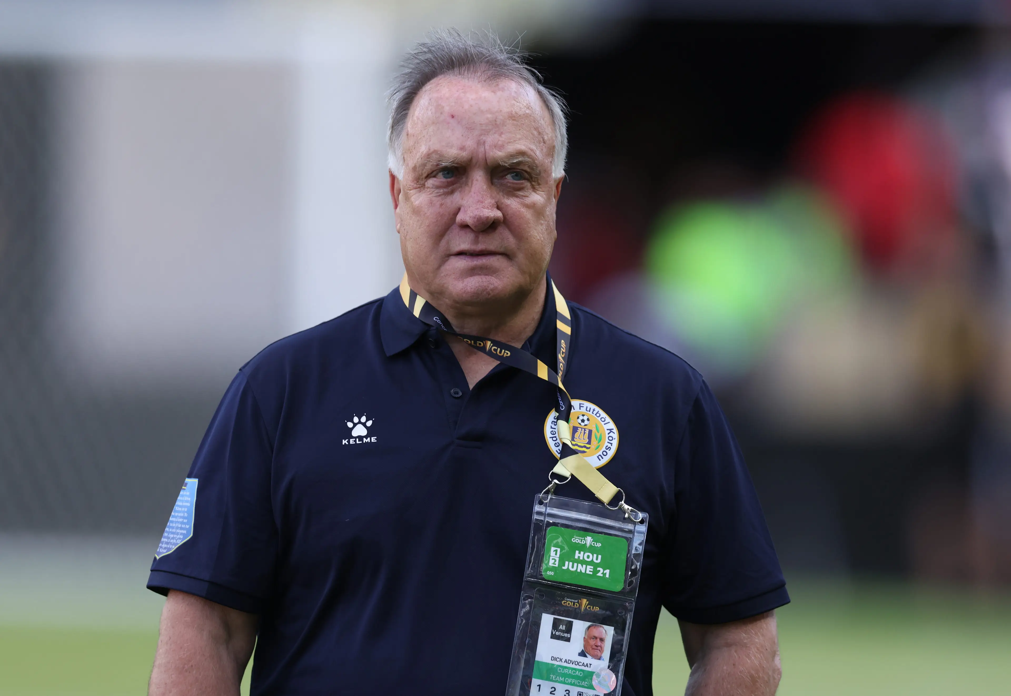 Dick Advocaat took over as Curacao head coach in January 2024 (Image: Getty)