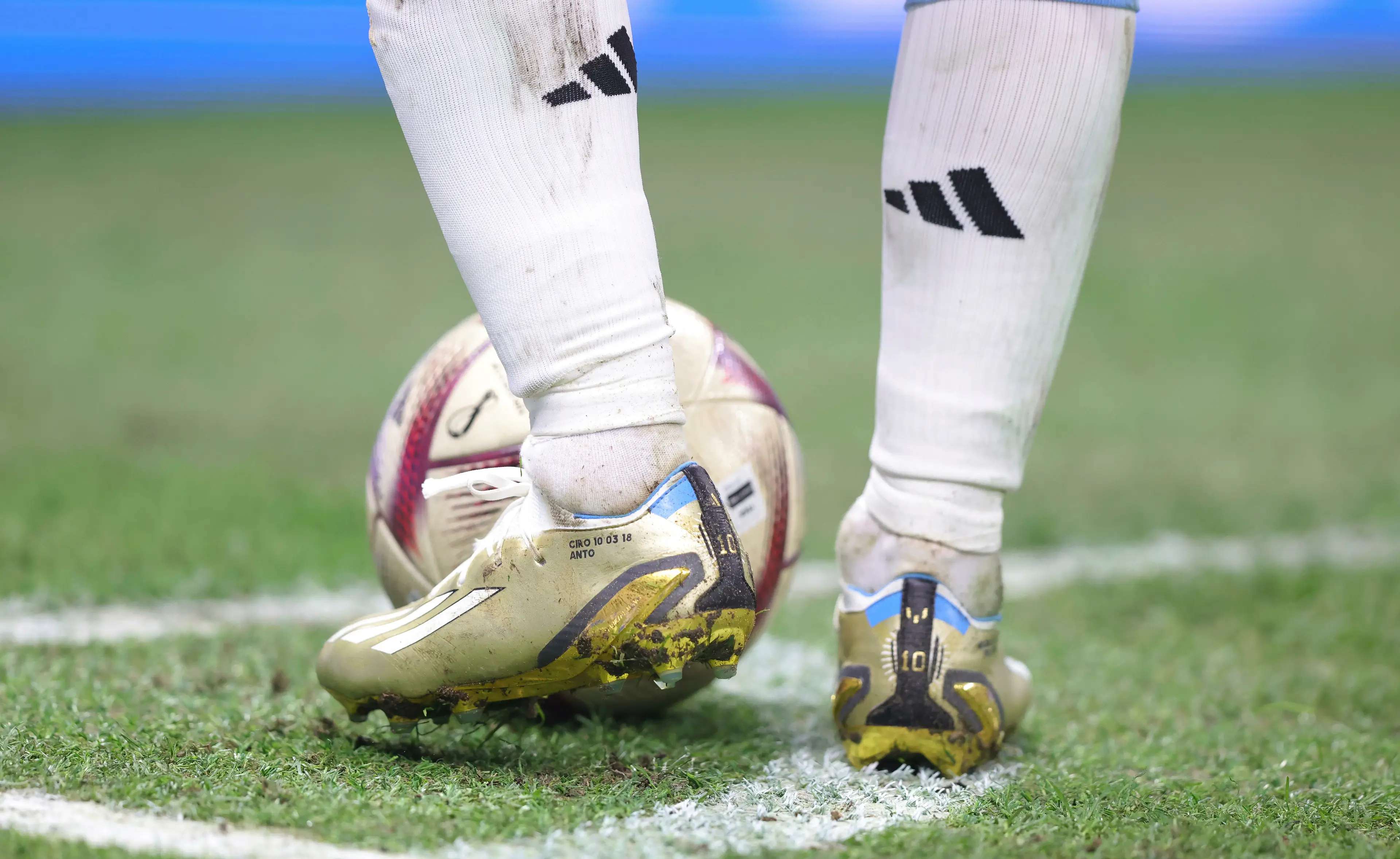 Messi has been with Adidas for ages. Image: PA Images