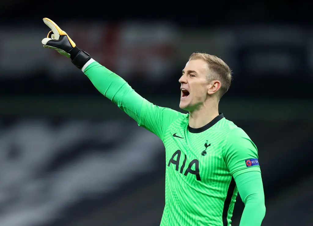 Joe Hart made just 10 appearances for Tottenham Hotspur. (Image: Getty)