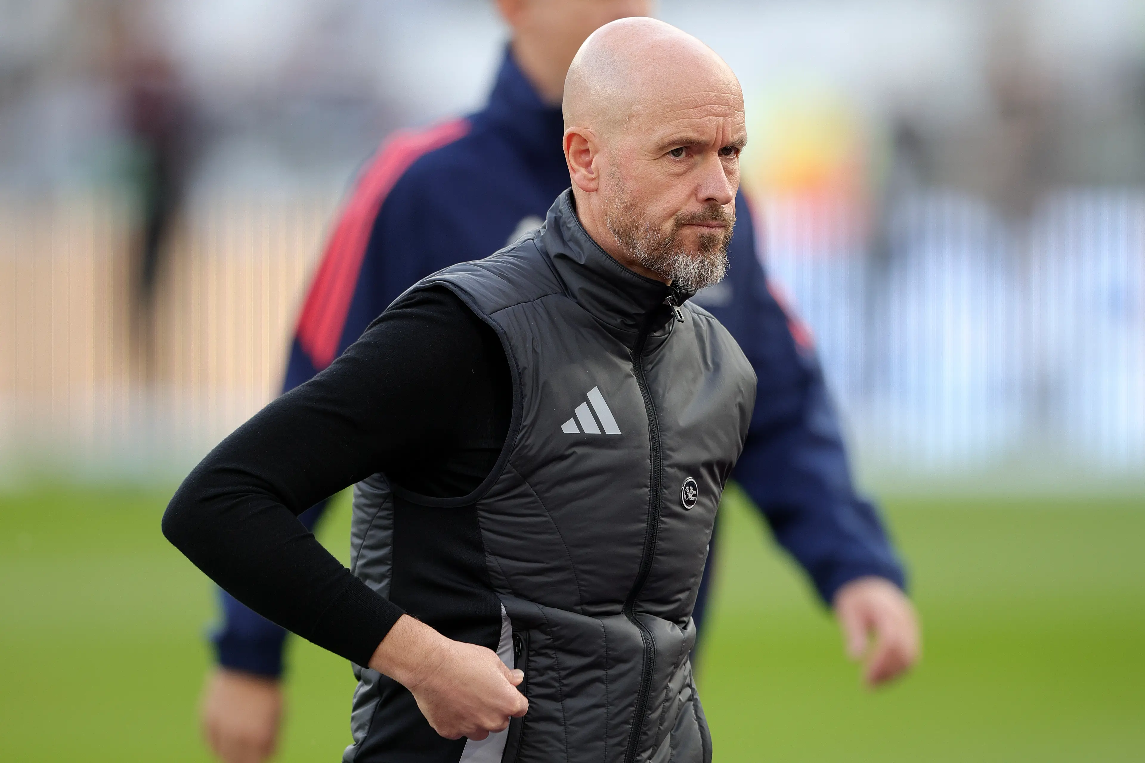 Erik ten Hag had 128 games in charge of Manchester United. Image: Getty