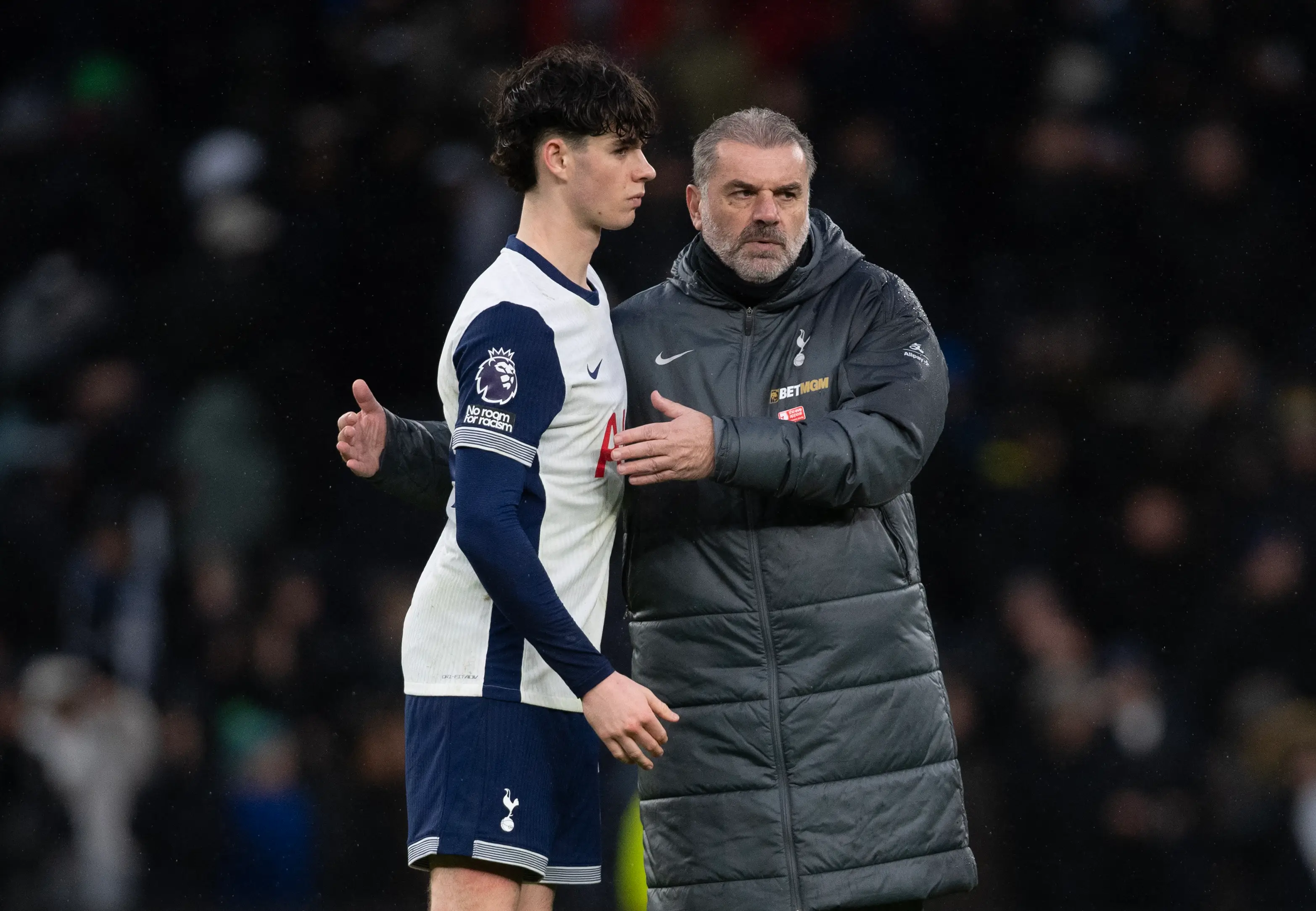 Postecoglou is a big fan of Gray. Image credit: Getty