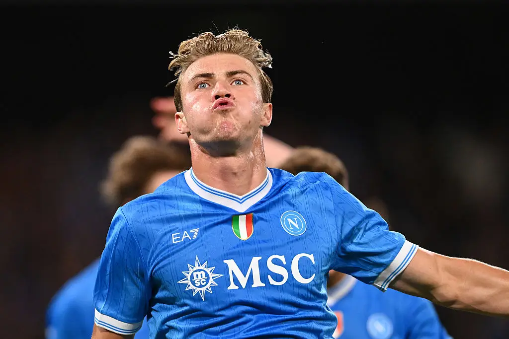 Rasmus Hojlund scored the winner for Napoli (Credit:Getty)