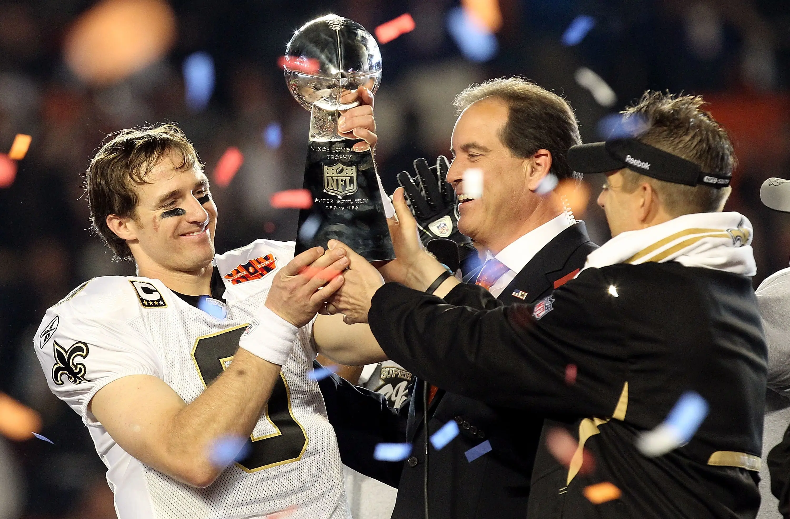 The New Orleans Saints won the Super Bowl in 2010 (Image: Getty)
