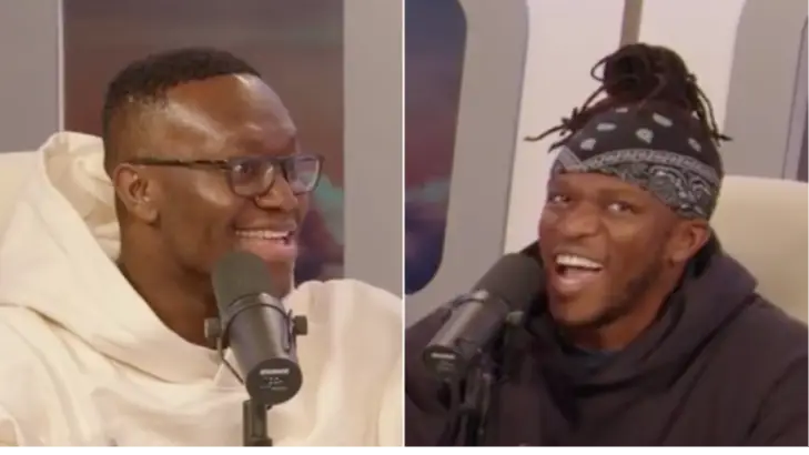 KSI makes incredible £1m bet with brother Deji on Sidemen podcast in front of Eddie Hearn