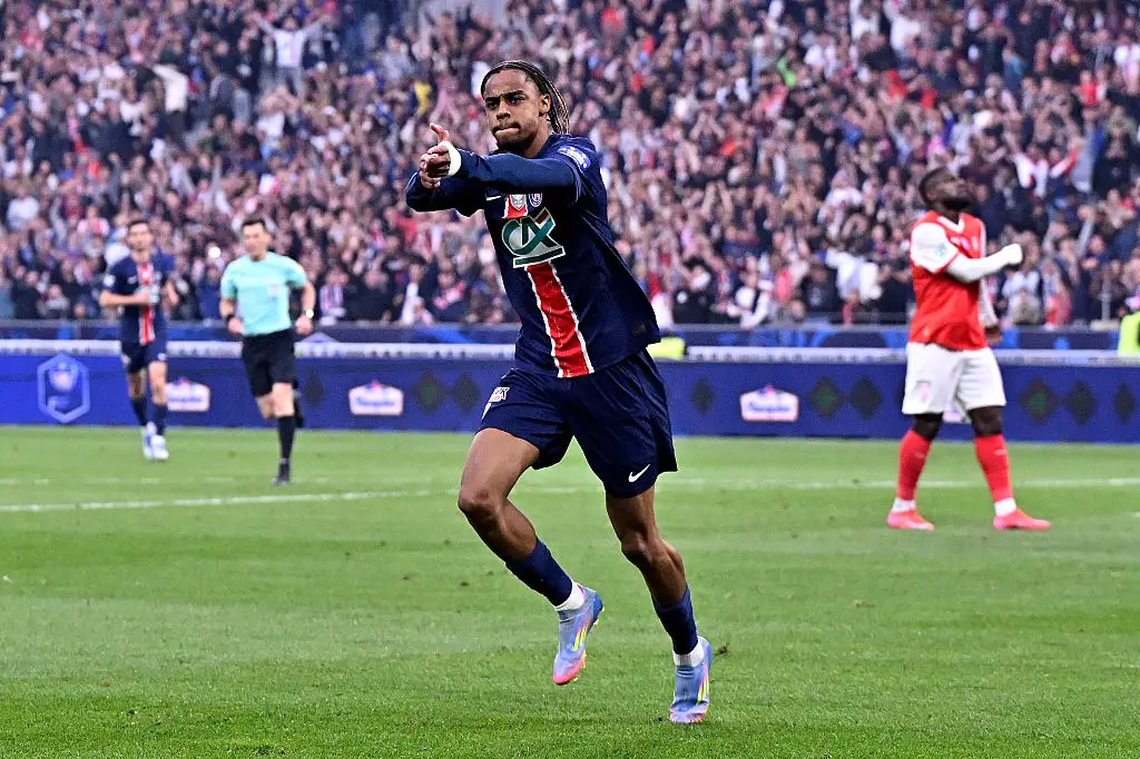 Bradley Barcola has emerged as one of the most exciting talents in French football. (Image: Getty)