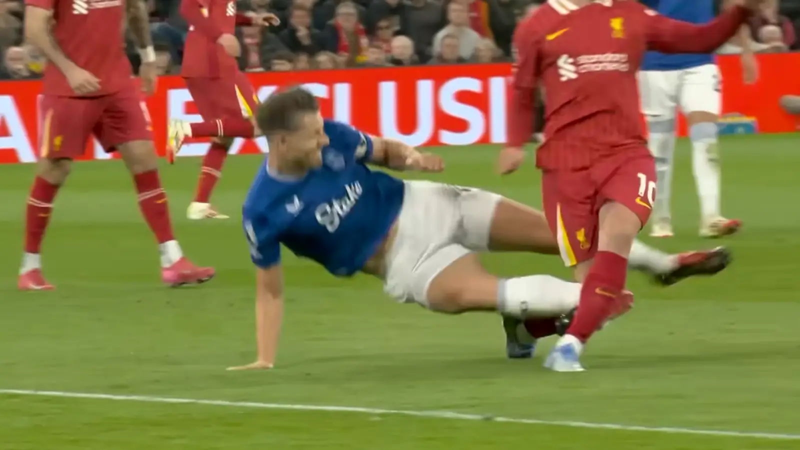 PGMOL issue 'response' to James Tarkowski incident after Everton star avoids red card for horror tackle