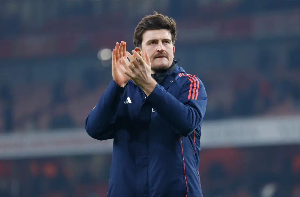 Harry Maguire was ill before Manchester United's FA Cup third round win over Arsenal (Image: Getty)