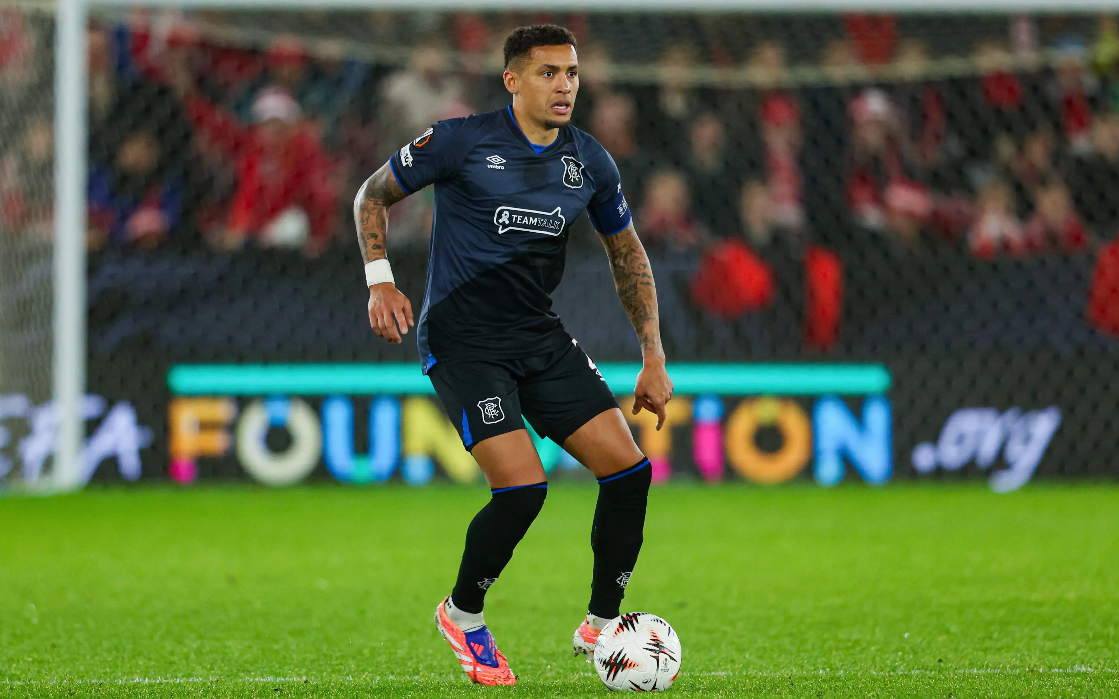 Tavernier was furious with his Rangers teammates. Image: Getty