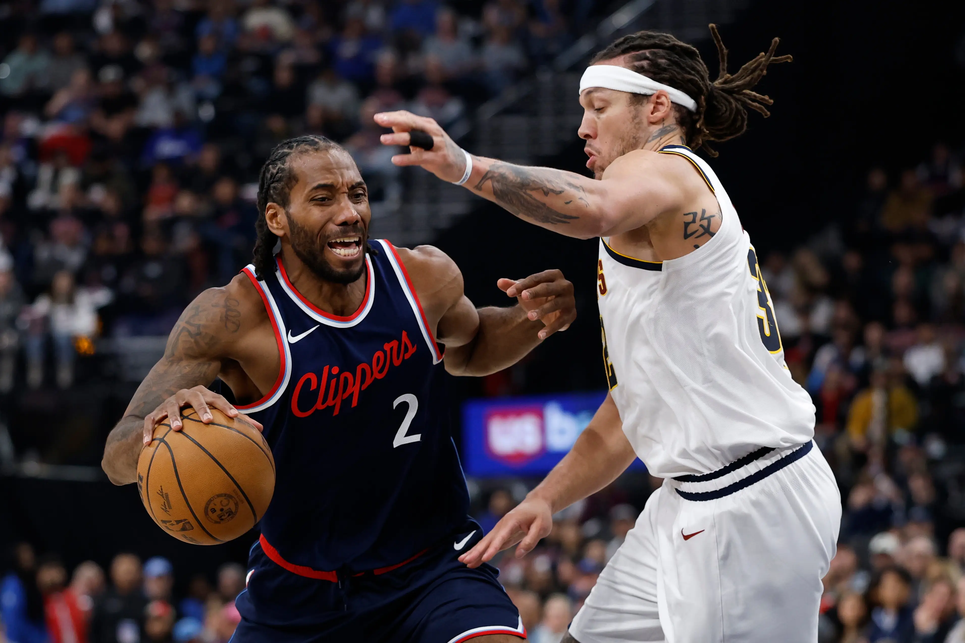 Kawhi Leonard. Image: Harry How / Staff via Getty