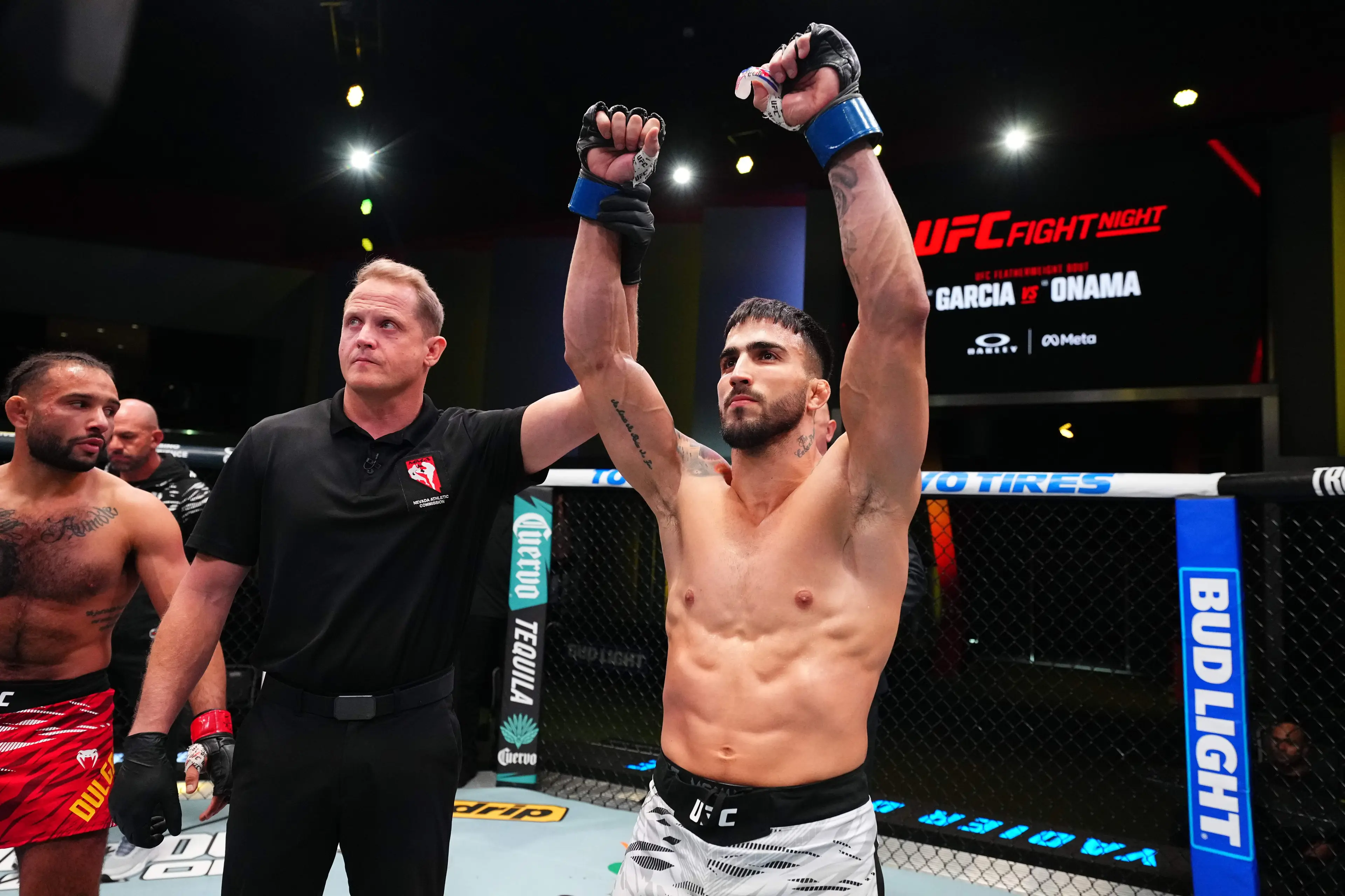 Yadier del Valle won against Isaac Dulgarian. Image: Getty