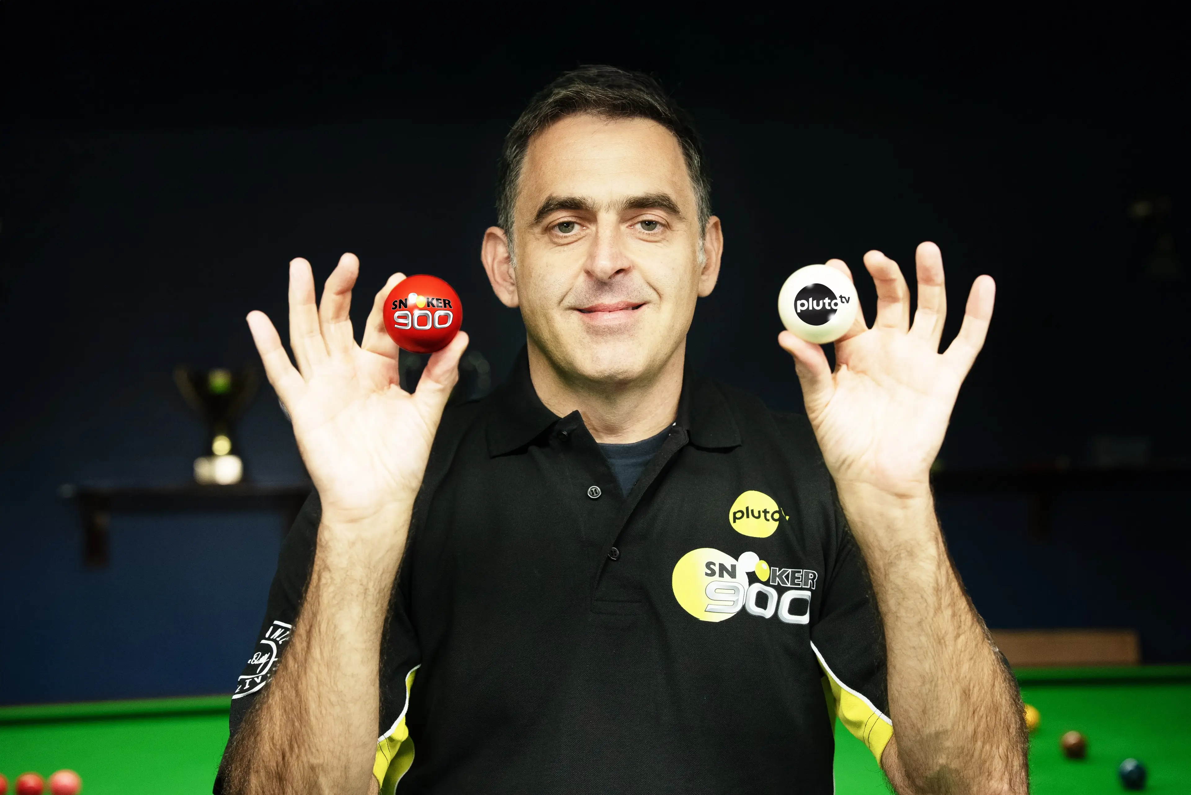 Ronnie O'Sullivan is co-launching Pluto TV's Pluto Snooker 900 channel (Image: Pluto TV)