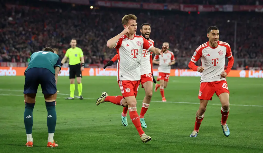 Kimmich helped Bayern Munich beat Arsenal (Image: Getty)