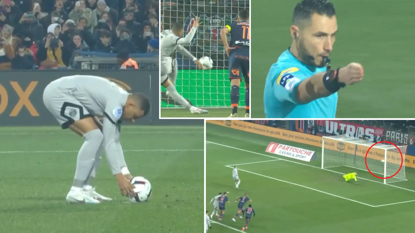 Kylian Mbappe misses two penalties, then gets substituted after picking up an injury