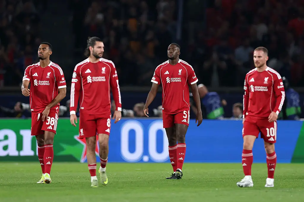 Liverpool struggled to deal with PSG (Credit:Getty)