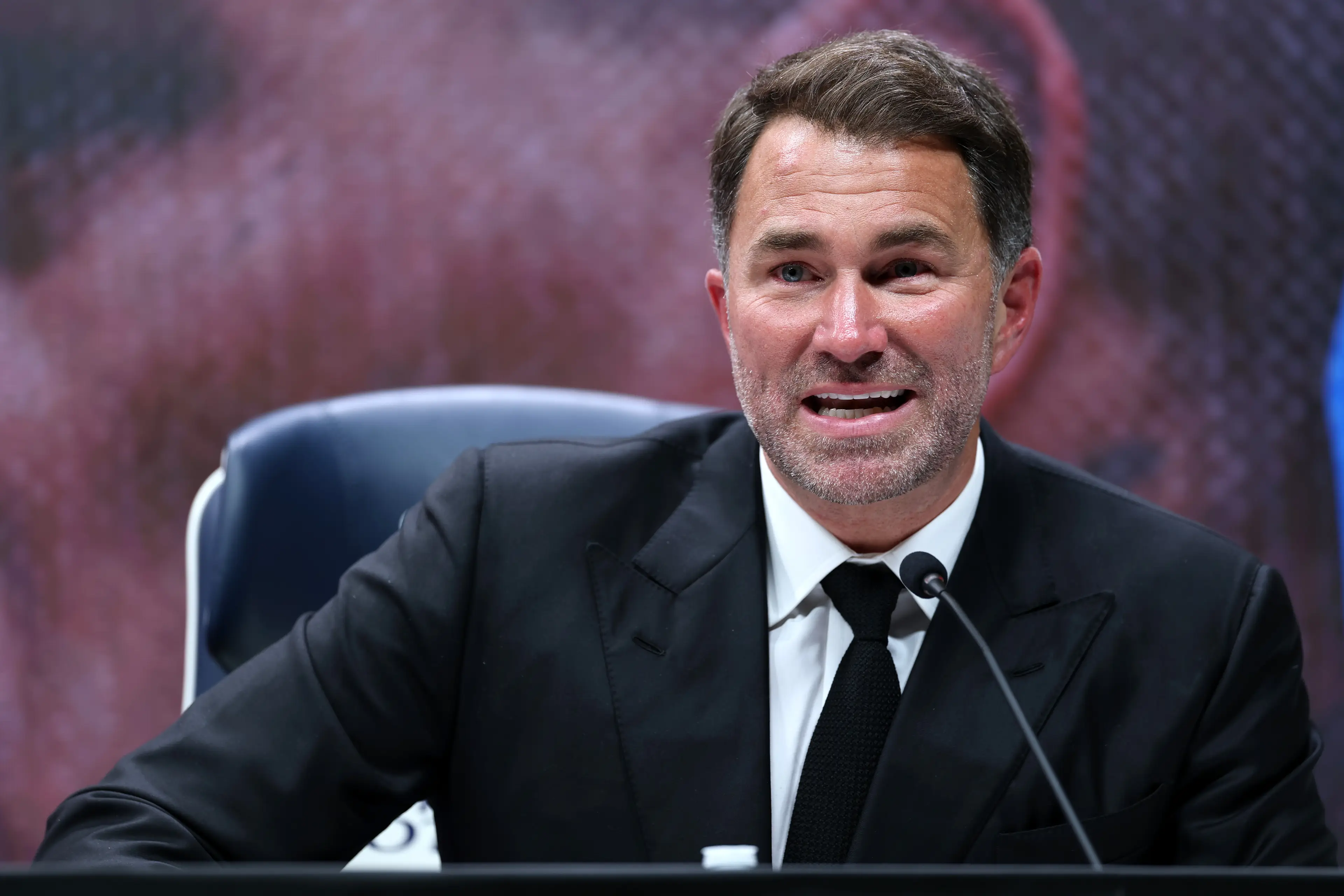 Hearn has been criticised by Jake Paul's mum, Pam. Image credit: Getty