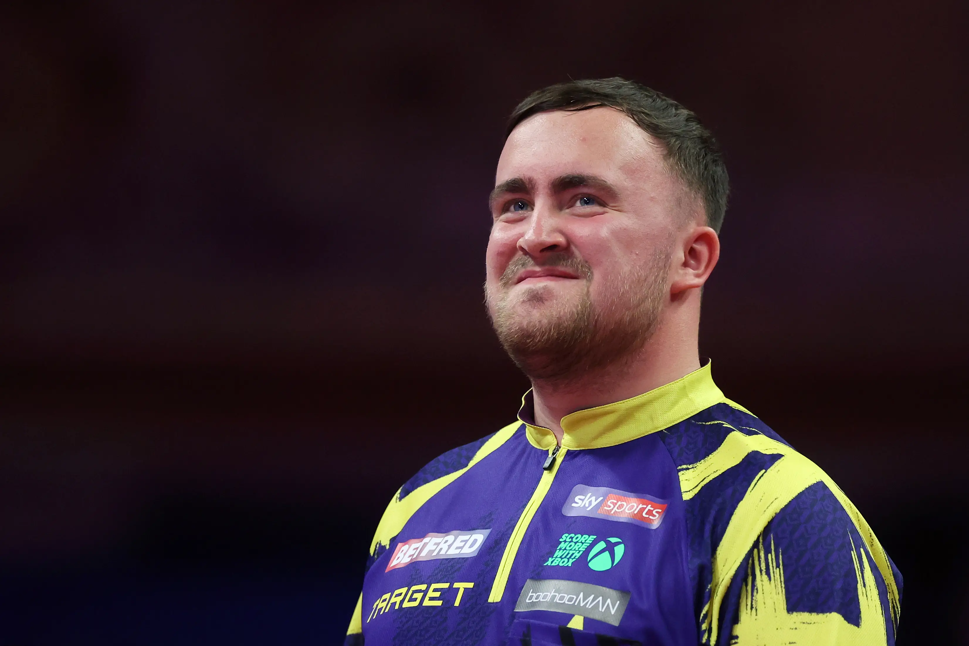 Luke Littler threatened to boycott events in Germany after being booed by the crowd. Image: Getty 