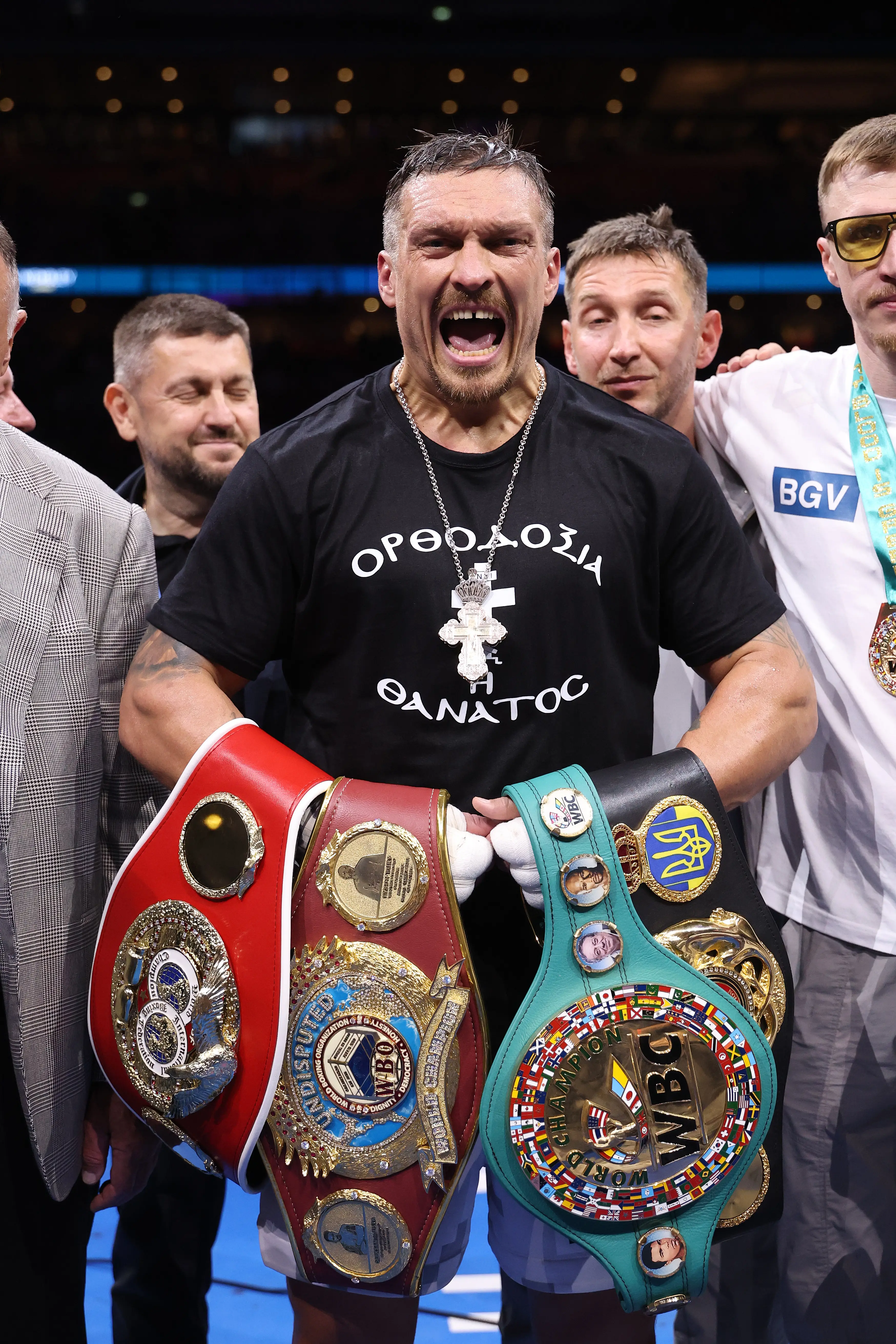 Usyk has ended his undisputed reign. Image: Getty