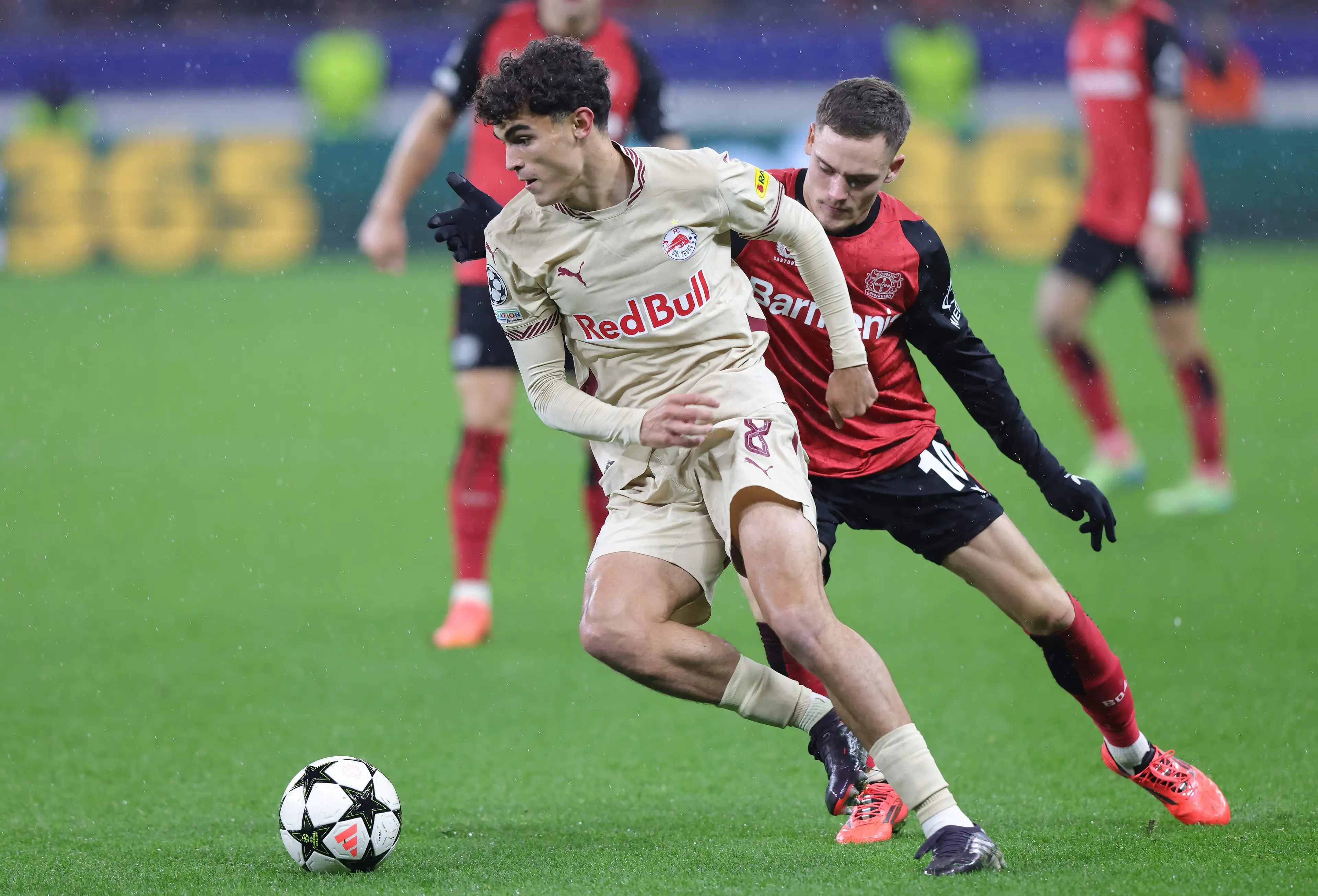 Stefan Bajcetic in action for Red Bull Salzburg. Image: Getty