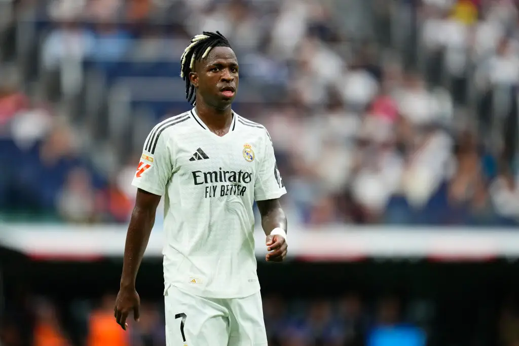 Vinicius Junior pictured in action for Real Madrid -
