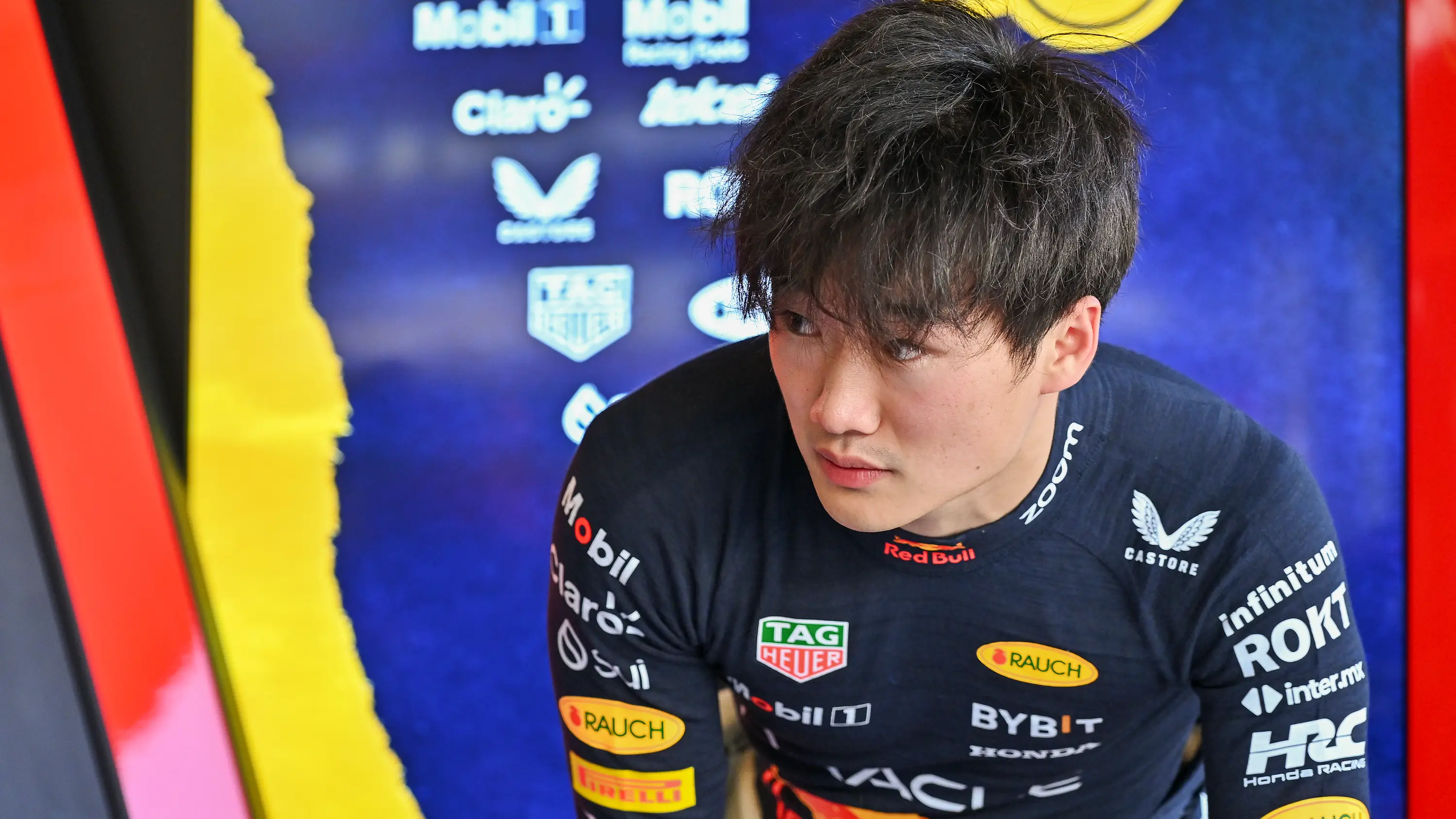 Yuki Tsunoda breaks silence amid reports he's set to replace Liam Lawson at Red Bull ahead of Japanese GP