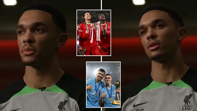 Liverpool and Man City fans clash over Trent Alexander-Arnold's 'success' comment as defender branded 'salty'