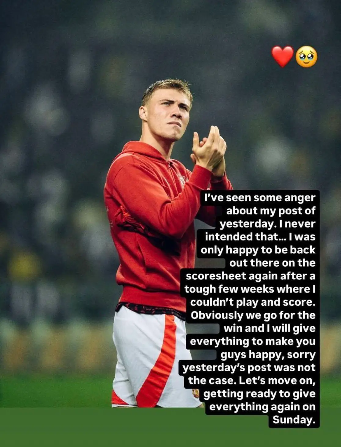 Image: Instagram/@rasmus.hoejlund