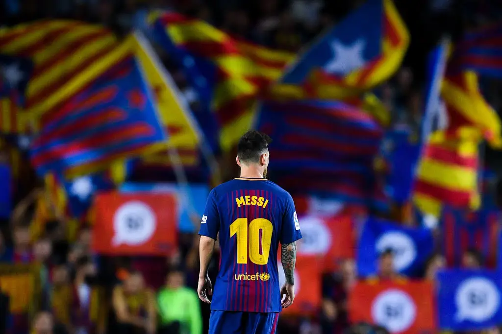 Lionel Messi is widely regarded as the greatest footballer of all time. (Image: Getty)