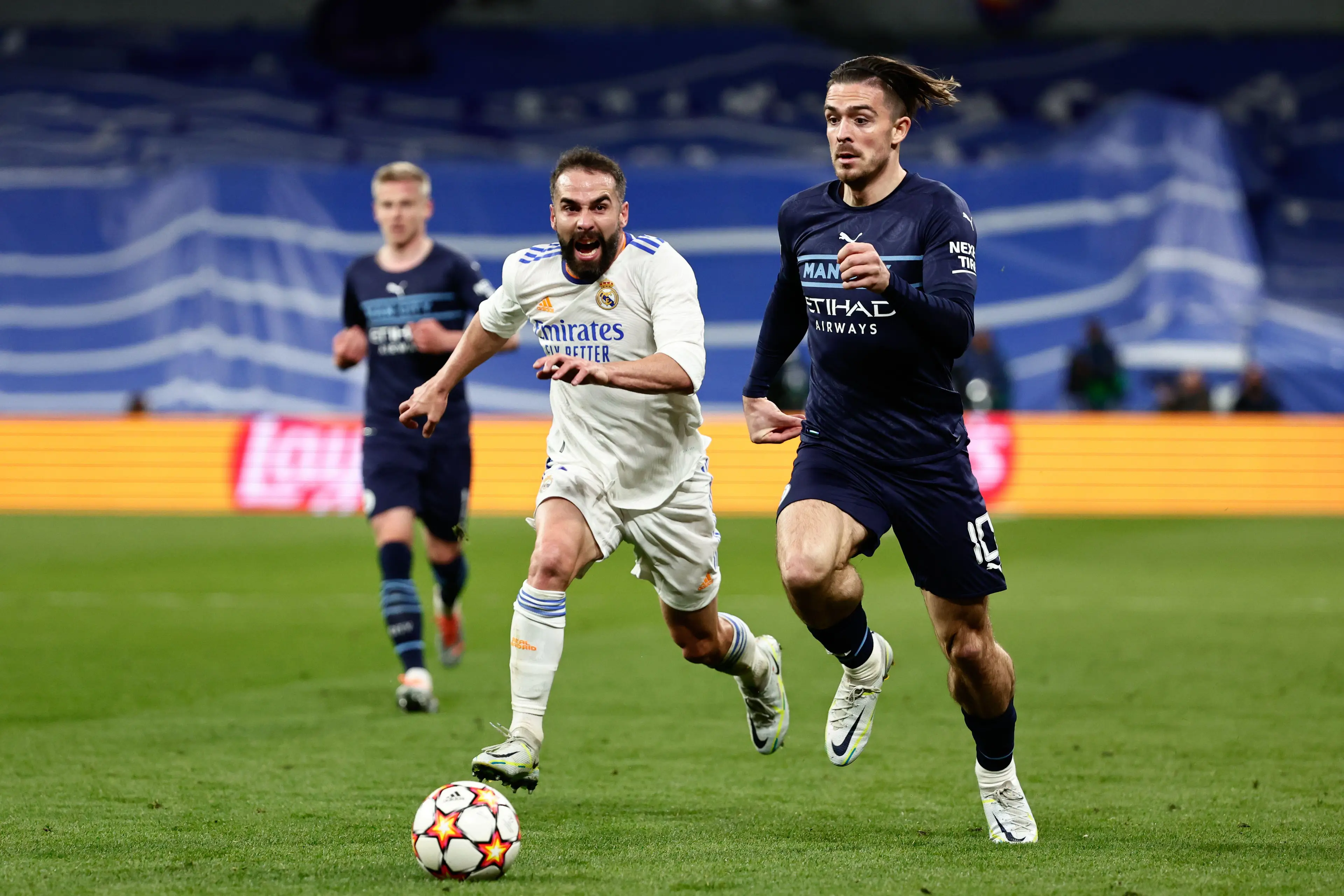 Wenger felt Grealish didn't do enough to stop the ball going into the middle. Image: PA Images
