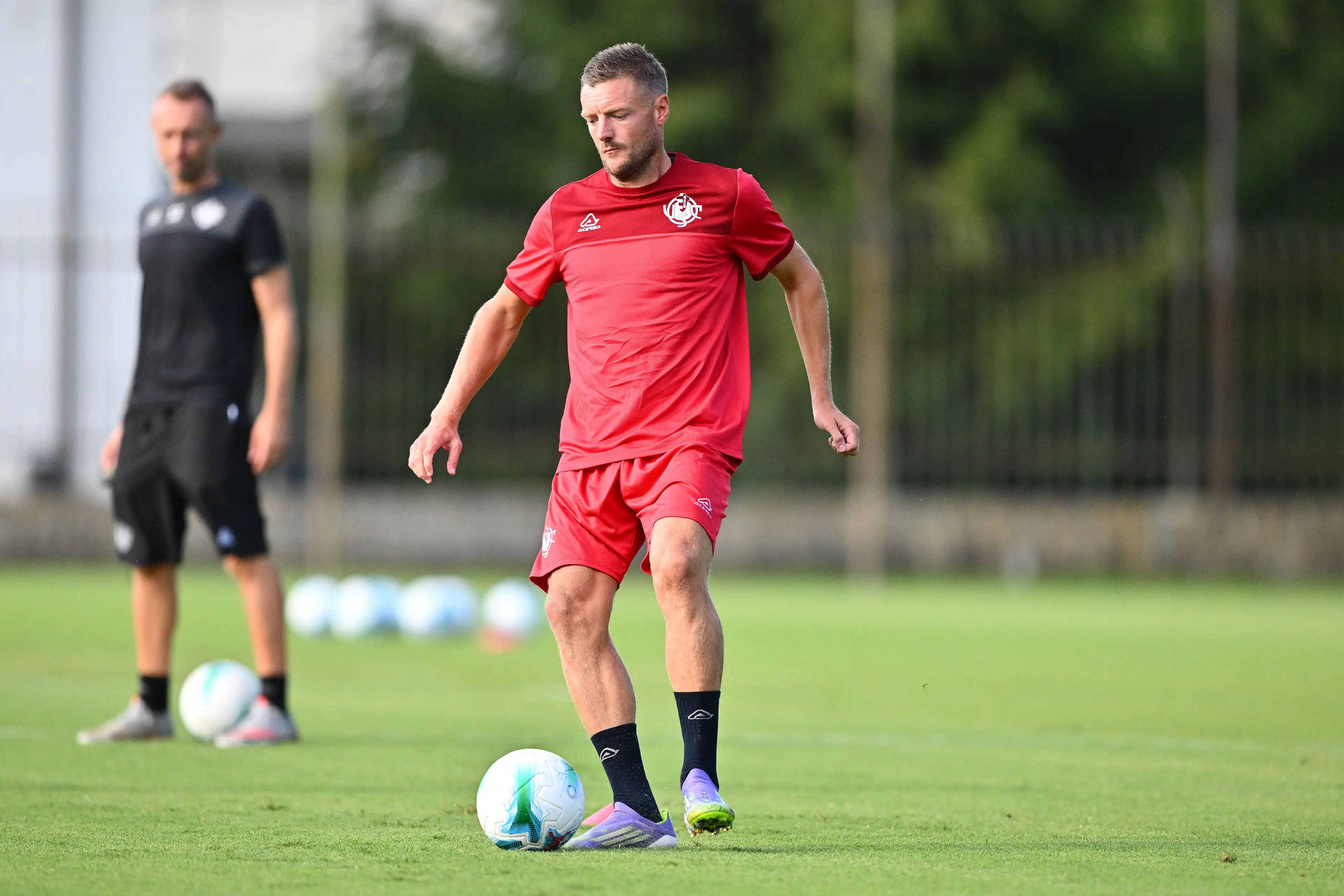Jamie Vardy has signed for Serie A side Cremonese. Image: Getty